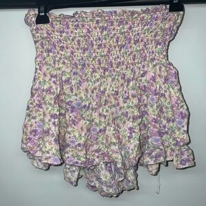 Forever 21 Floral Skirt (Skort)